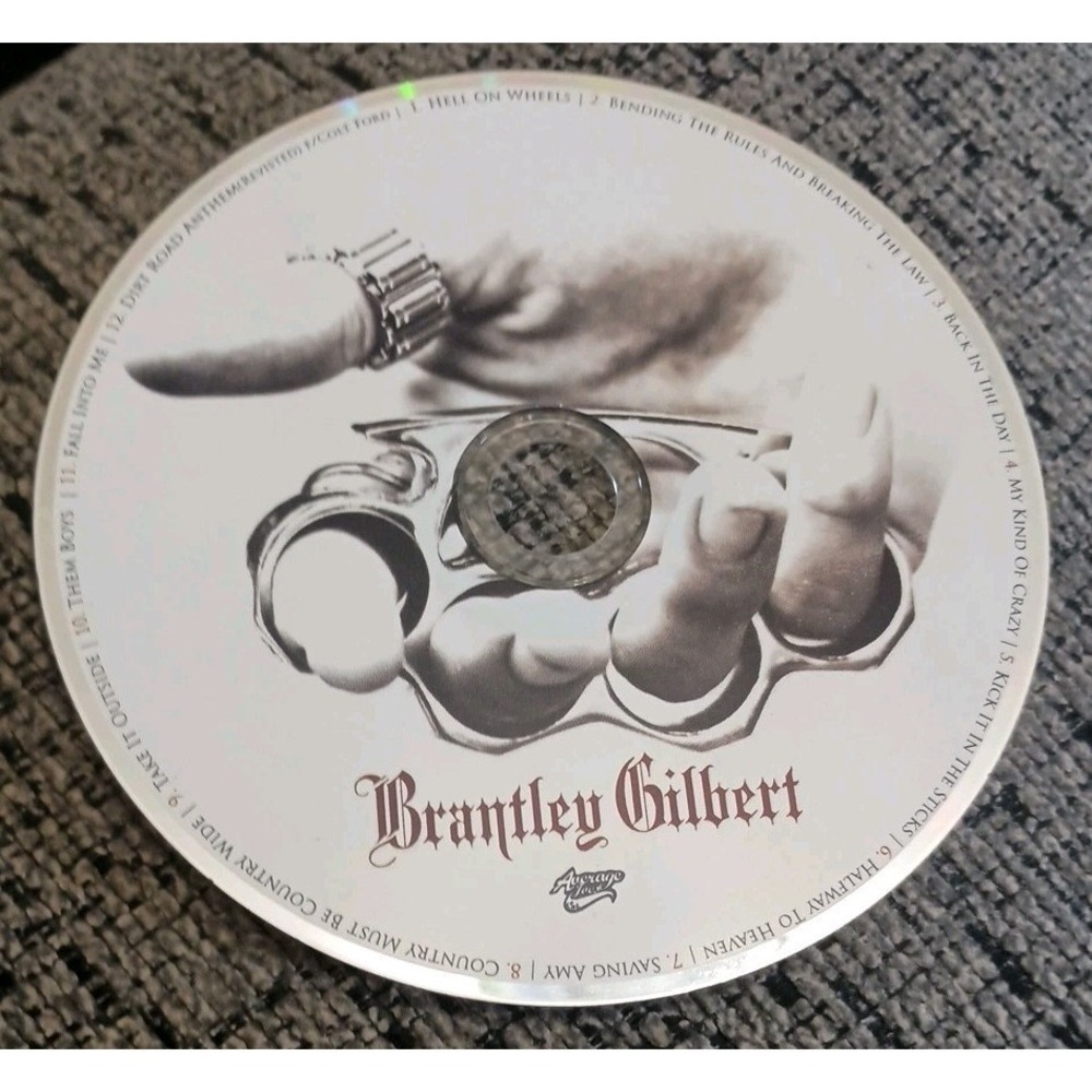 Halfway to Heaven by Brantley Gilbert (CD: 2011) Disc Only